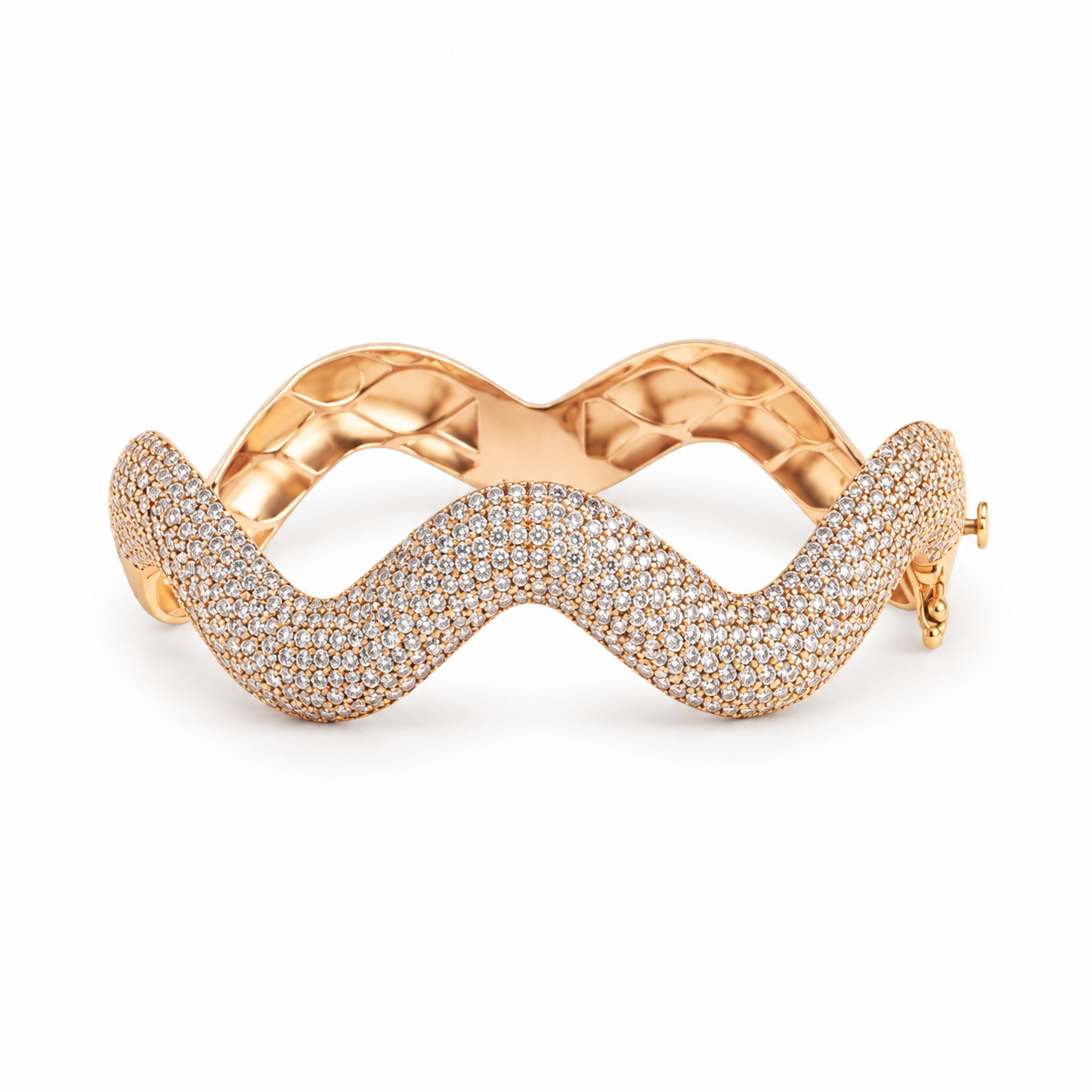 Interlaced bracelet