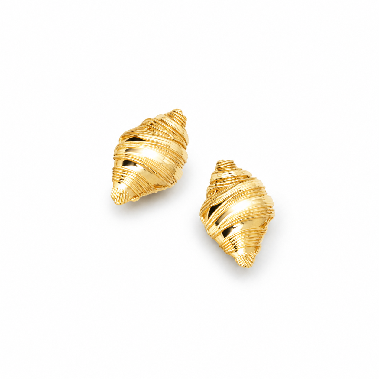 Croissant earrings